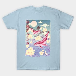 Flying whales T-Shirt